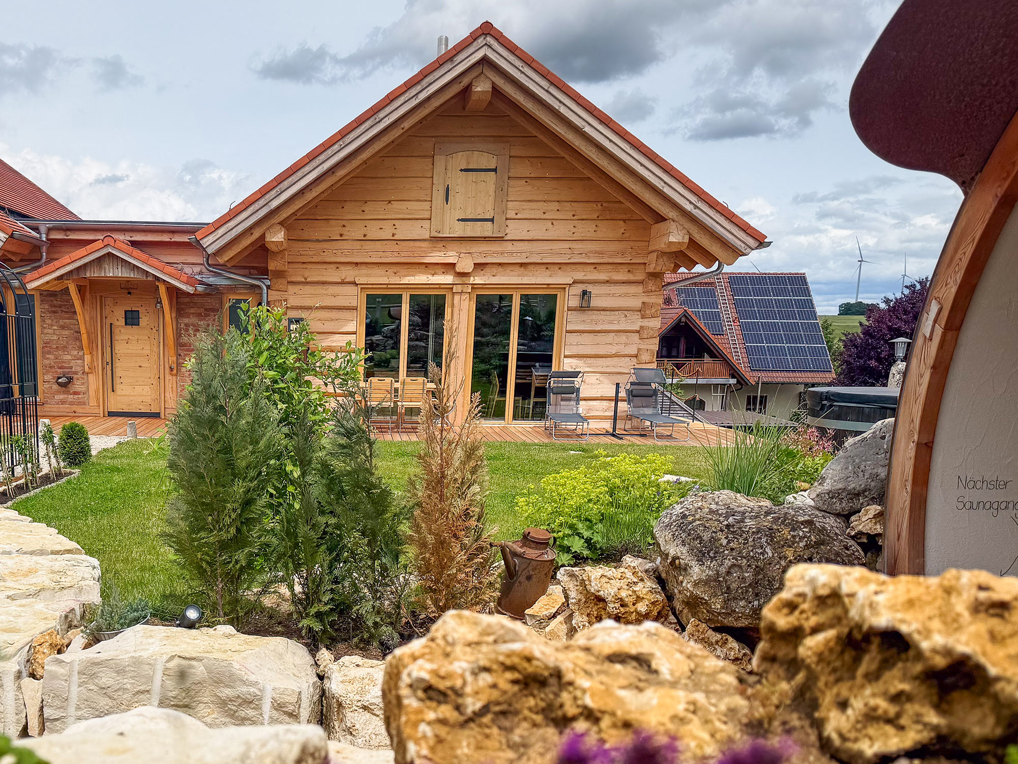 Chalet Silva - 70qm mit 2 Schlafzimmern und einem Bett im Loft